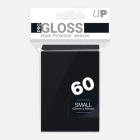 Ultra-Pro-60-Small-Gloss-Deck-Protector-Sleeves-Black